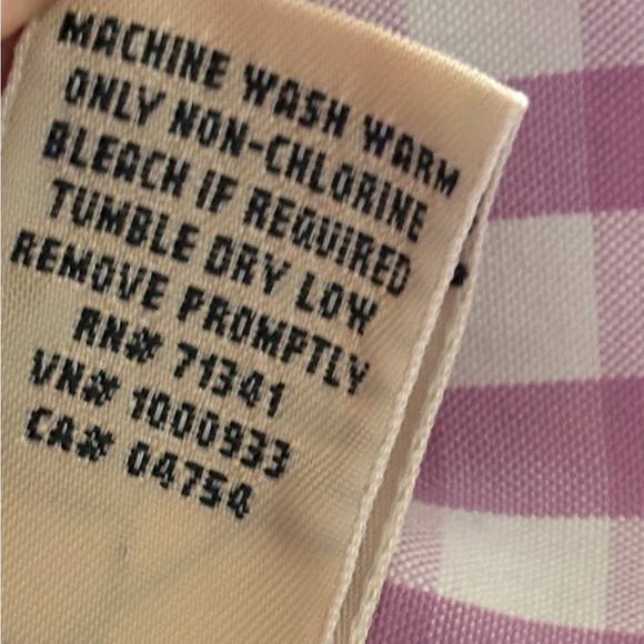 L.L Bean check print button down XL - Picture 8 of 8